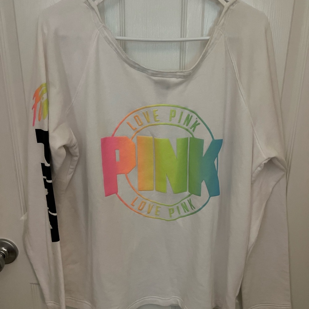 Pink Victoria’s Secret Sweatshirt - Picture 6 of 10